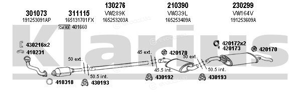 Klarius 930531E