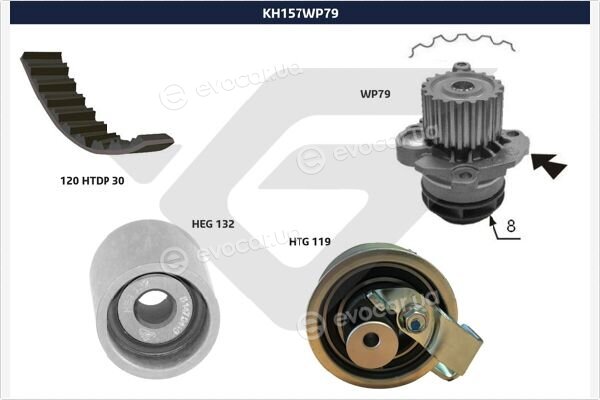 Hutchinson KH 157WP79