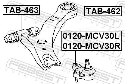 Febest TAB-463