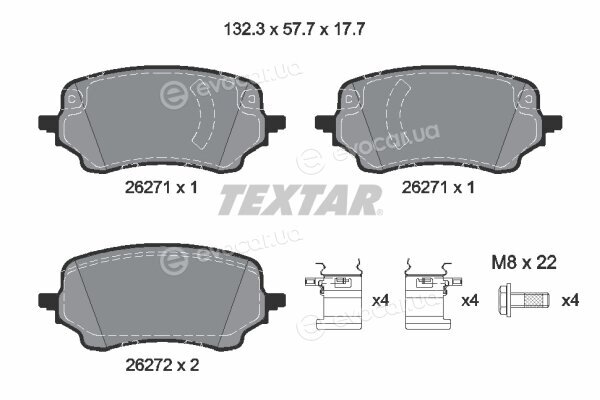 Textar 2627101