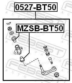 Febest MZSB-BT50