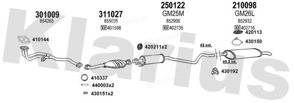 Klarius 390822E