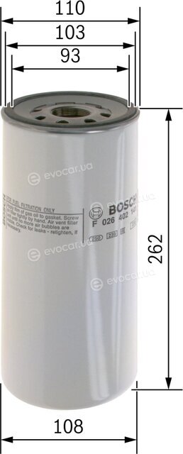 Bosch F 026 402 141