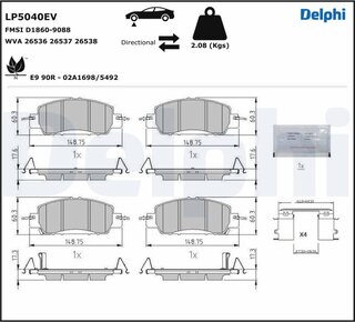 Delphi LP5040EV