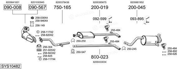 Bosal SYS10482