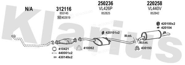 Klarius 391243E