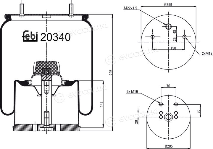 Febi 20340