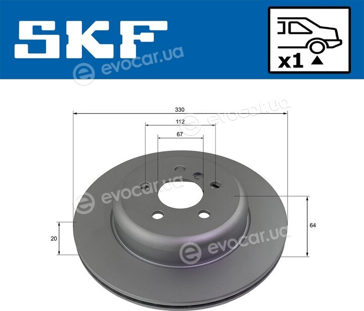 SKF VKBD 91356 V1