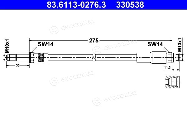 ATE 83.6113-0276.3