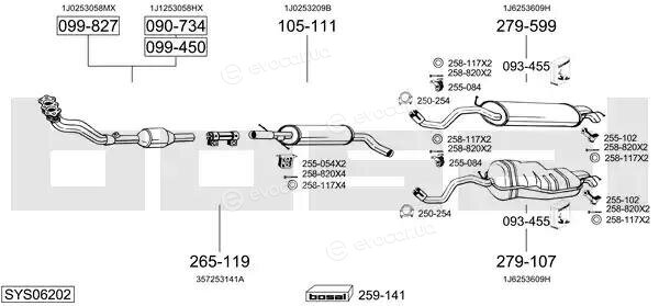 Bosal SYS06202