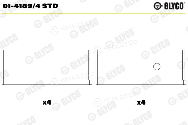 Glyco 01-4189/4 STD