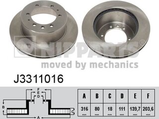 Nipparts J3311016