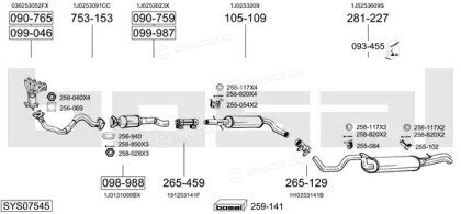 Bosal SYS07545