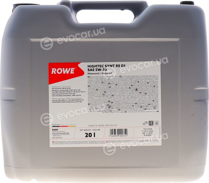 Rowe 20212-0200-99
