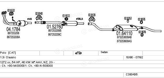 MTS C380436001624