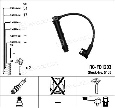 NGK / NTK RC-FD1203