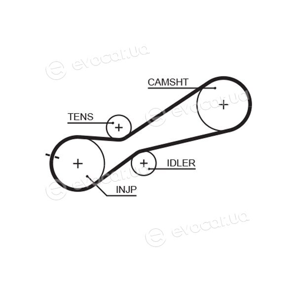 Gates K045323XS