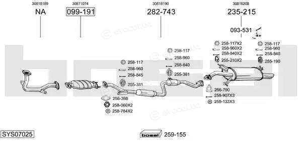 Bosal SYS07025