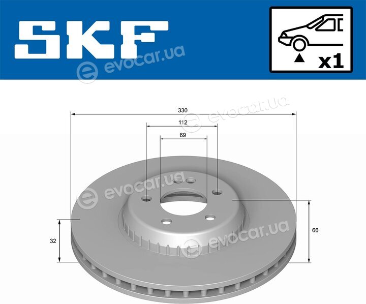 SKF VKBD 81336 V1
