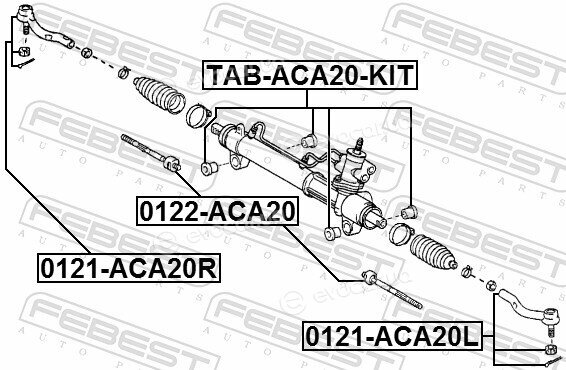Febest 0121-ACA20L