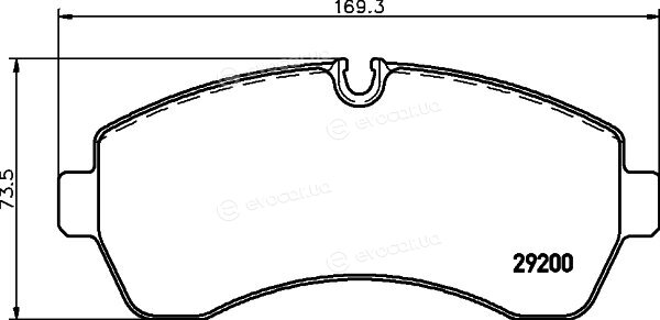 Hella Pagid 8DB 355 005-531