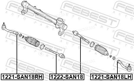 Febest 1221-SAN18LH