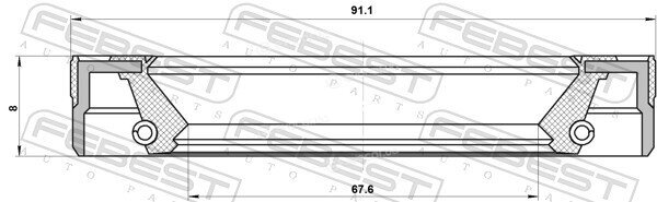 Febest 95LES-69910813X
