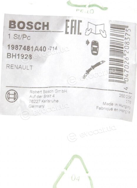 Bosch 1 987 481 A40