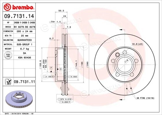 Brembo 09.7131.11