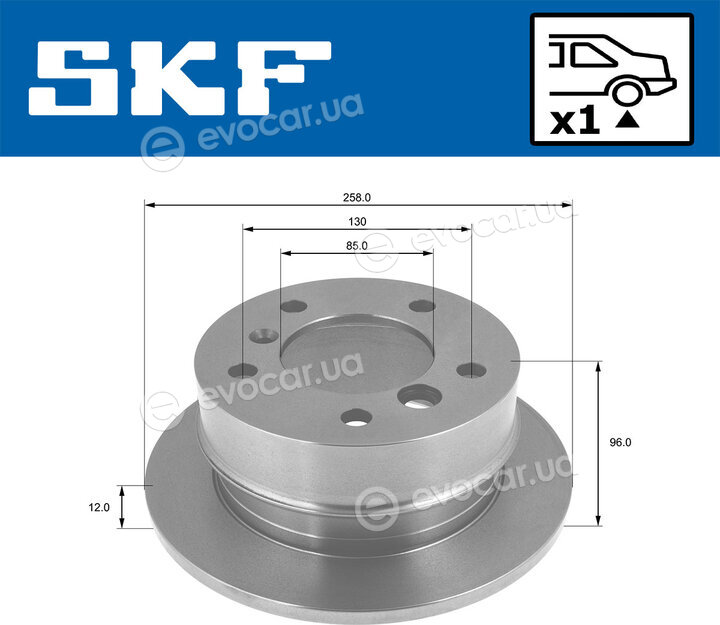 SKF VKBD 90345 S1