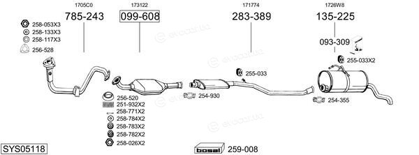 Bosal SYS05118