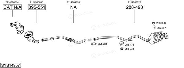 Bosal SYS14957