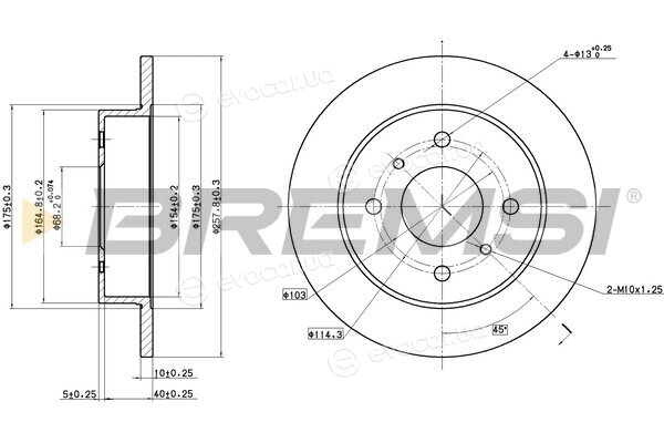 Bremsi CD6267S