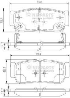 Nipparts N3610402