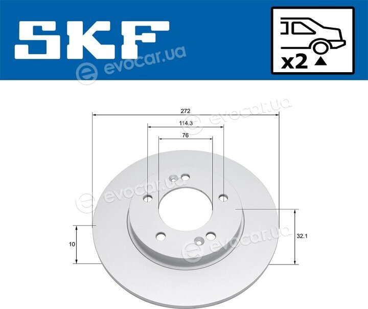SKF VKBD 91320 S2