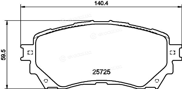 Hella Pagid 8DB 355 020-901