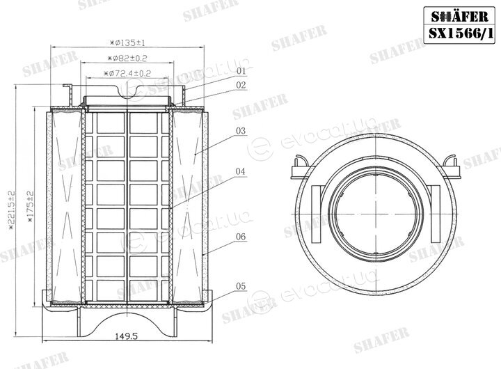 Shafer SX1566/1