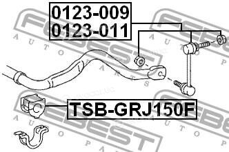 Febest TSB-GRJ150F