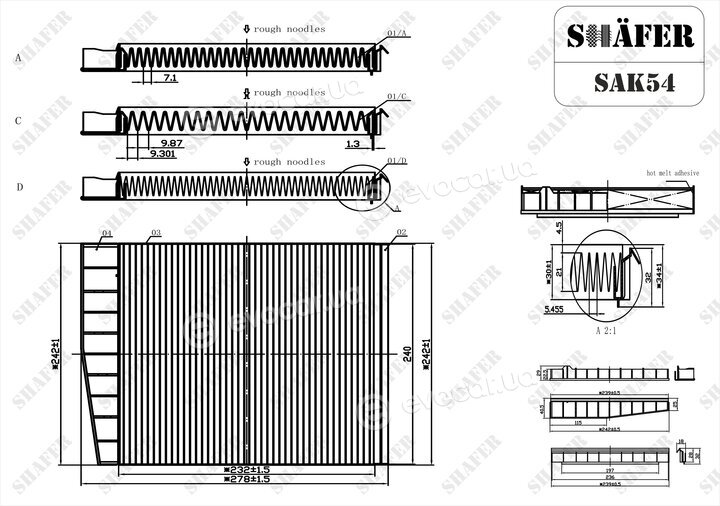 Shafer SAK54