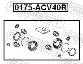 Febest 0175-ACV40R