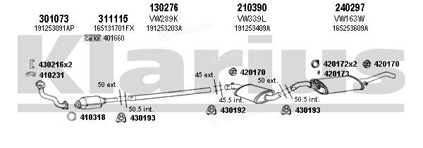 Klarius 930530E