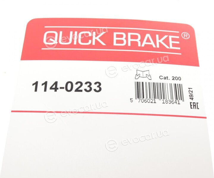 Kawe / Quick Brake 114-0233