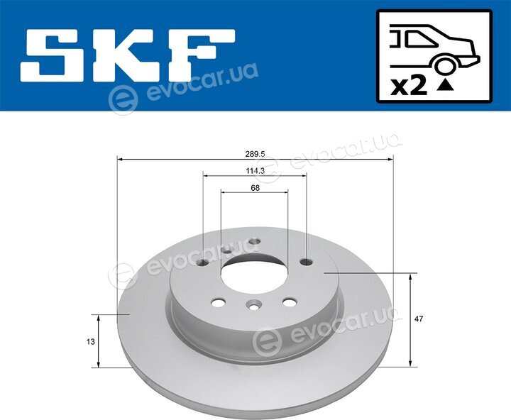 SKF VKBD 90457 S2