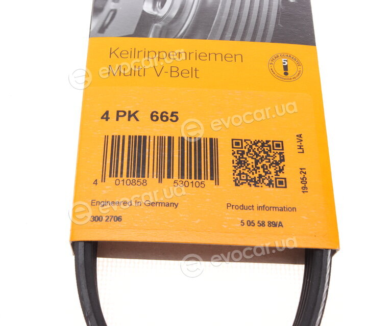 Continental 4PK665