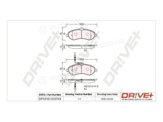 Drive+ DP1010.10.0743