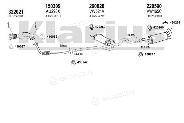 Klarius 930860E