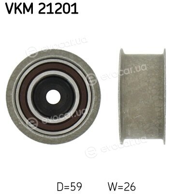 SKF VKM 21201