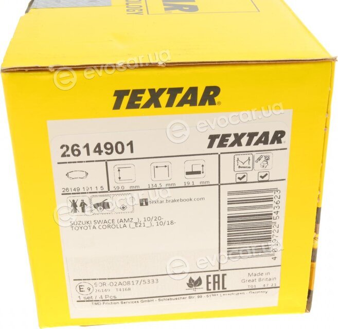 Textar 2614901