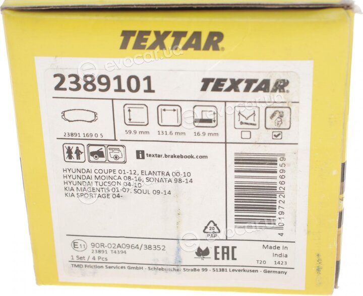 Textar 2389101