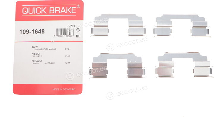 Kawe / Quick Brake 109-1648